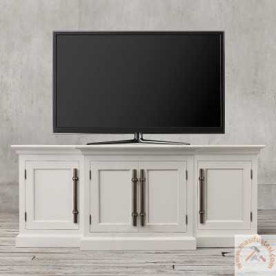 Vega Beyaz Renkli Orta Boy Masif TV Konsolu